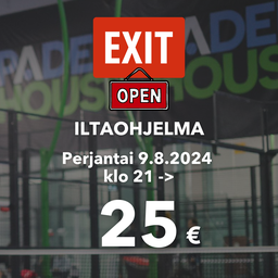 Exit Open 2024 (Iltaohjelma)